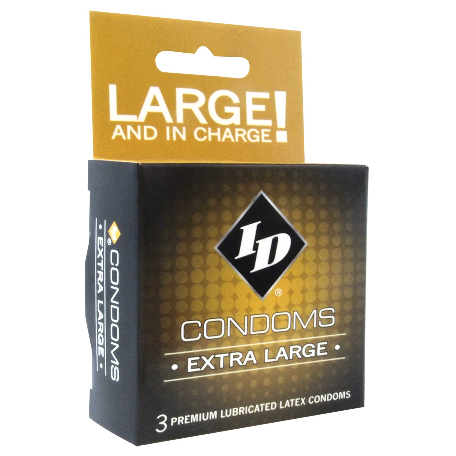 ID Extra Large Condoms Box of 3