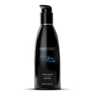 Lubricante A Base de Agua Wicked Sensual Care Aqua Chill 2 oz