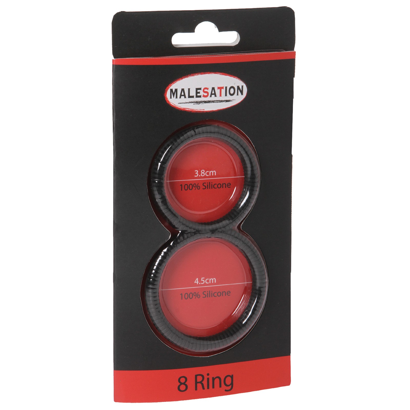 Anillo para Pene MALESATION Figura 8 Negro