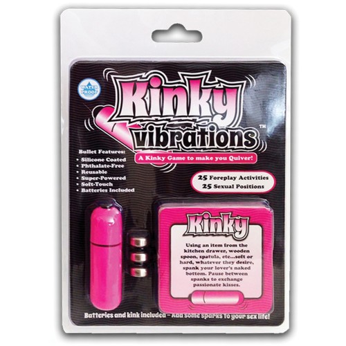 Juego para Parejas Kinky Vibrations con Vibrador