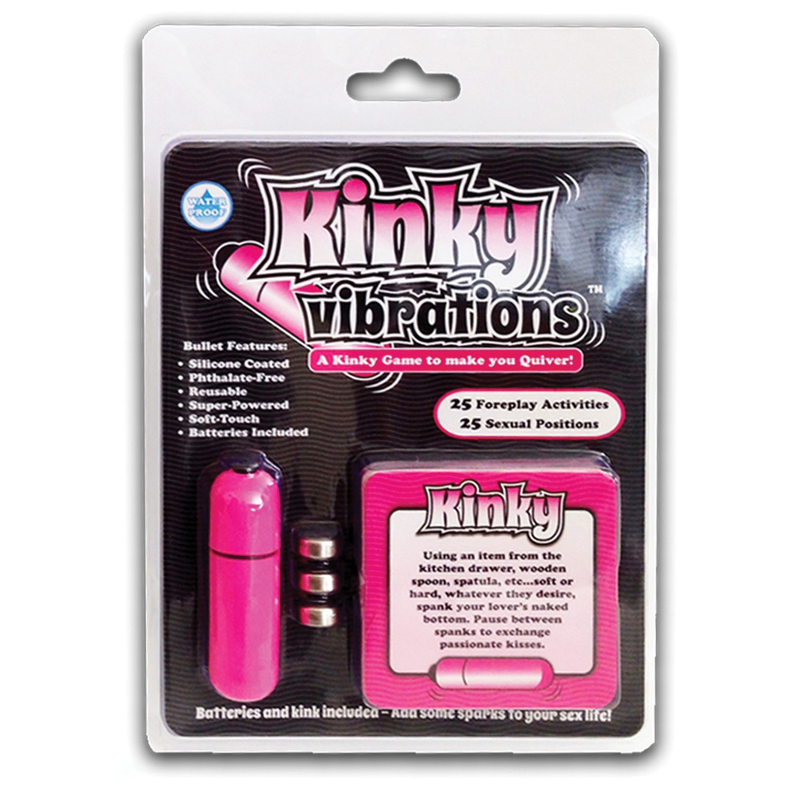 Juego para Parejas Kinky Vibrations con Vibrador