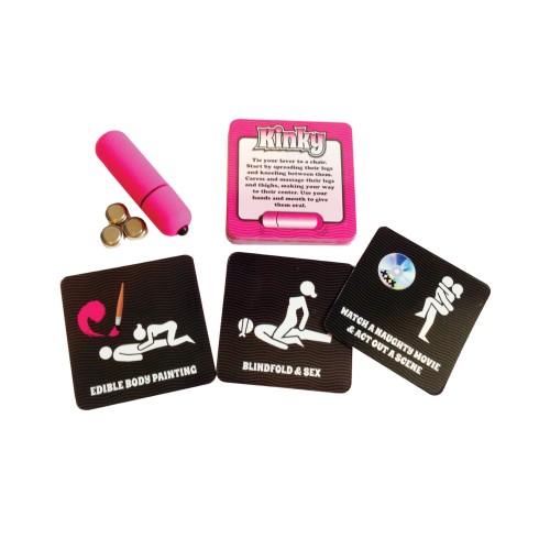 Juego para Parejas Kinky Vibrations con Vibrador