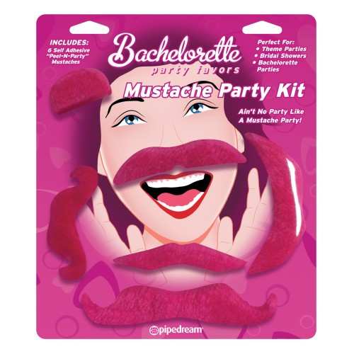 Pipedream Bachelorette Party Favors Mustache Kit