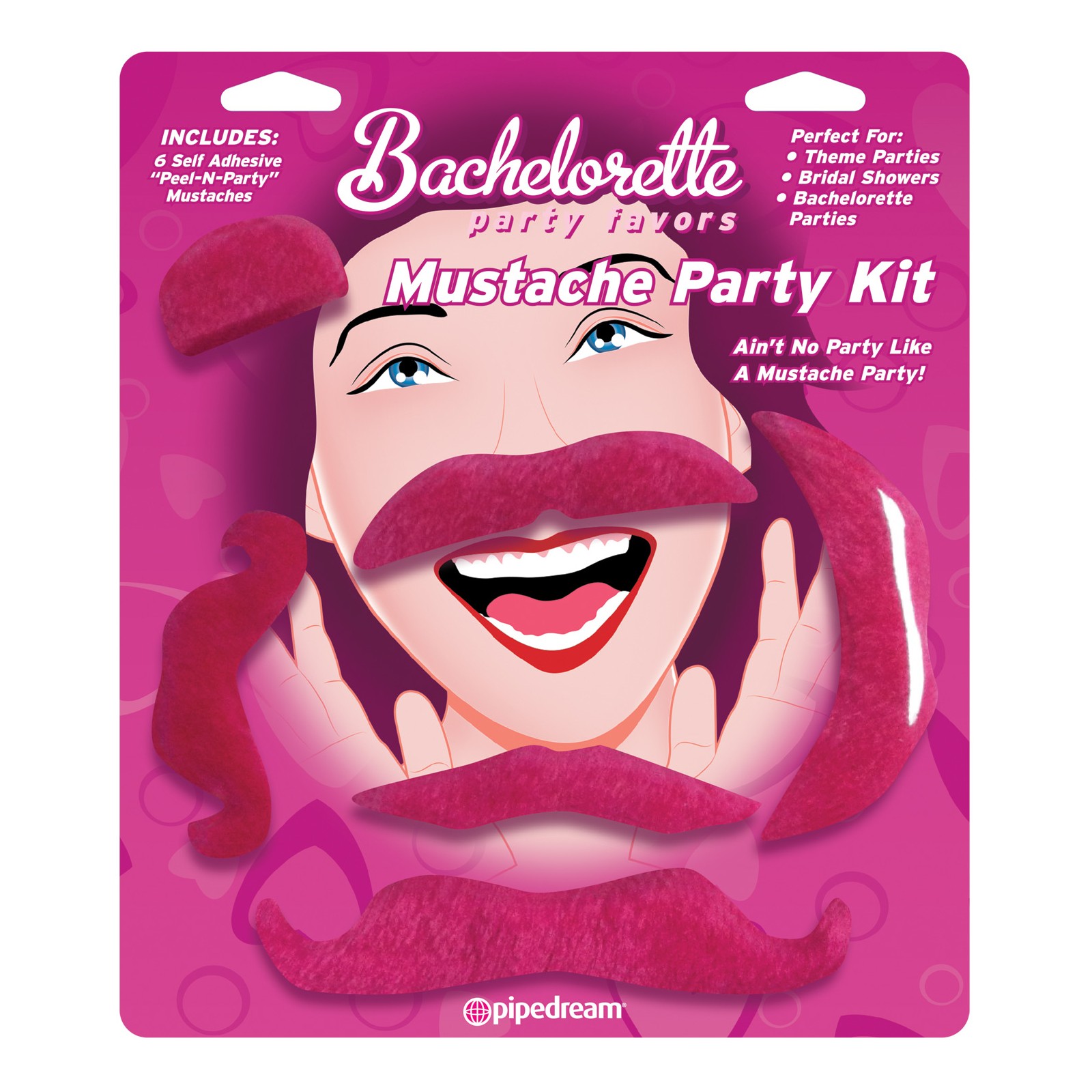 Pipedream Bachelorette Party Favors Mustache Kit