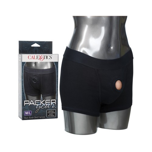 Packer Gear Boxer Harness M/L Black