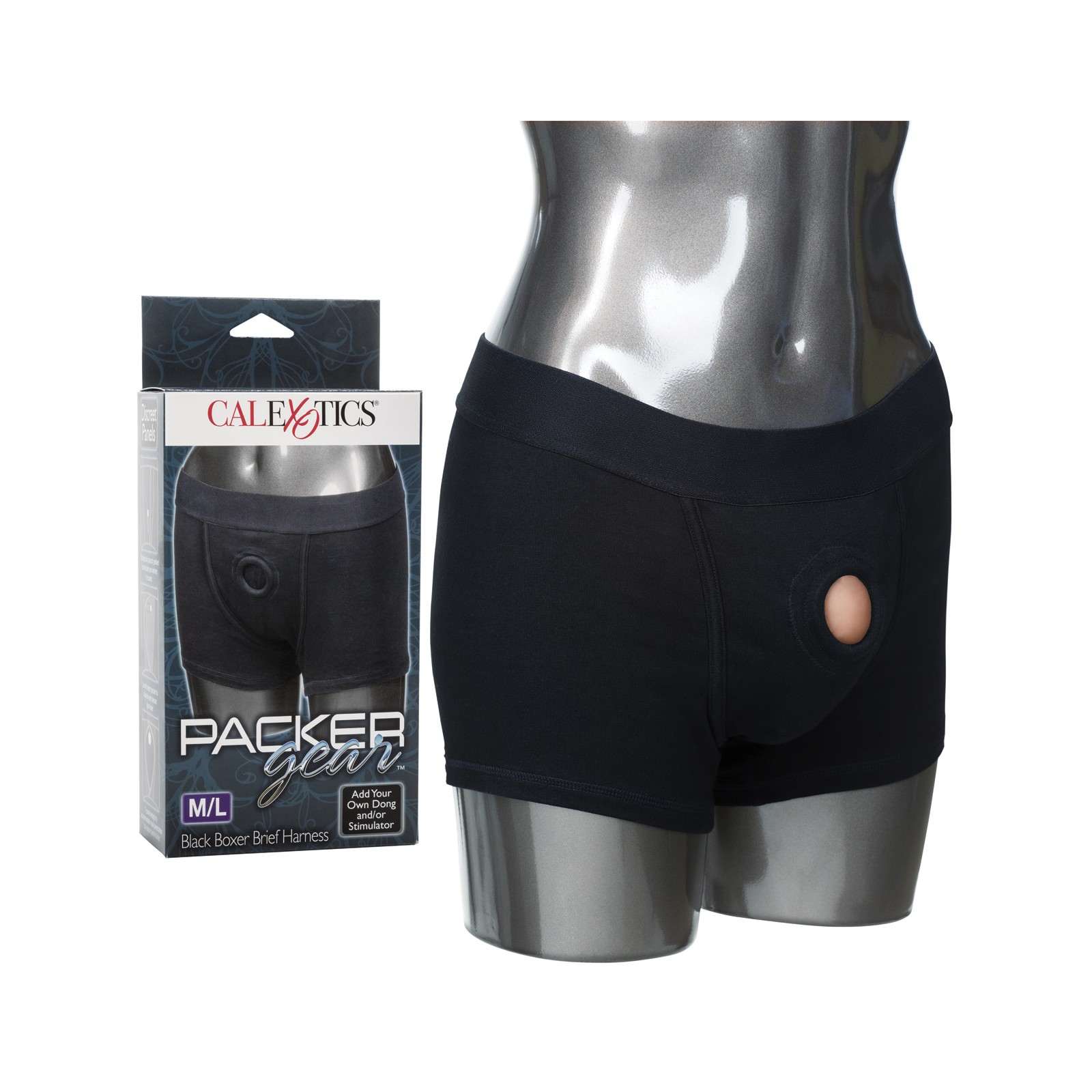 Packer Gear Boxer Harness M/L Black