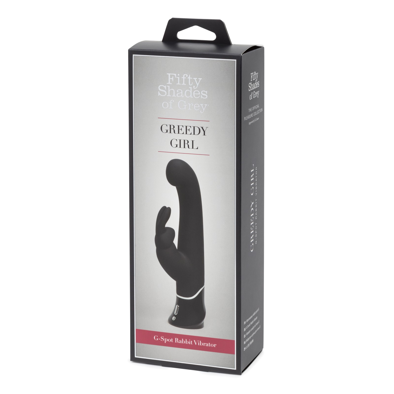 Fifty Shades Greedy Girl Rechargeable Rabbit G Spot