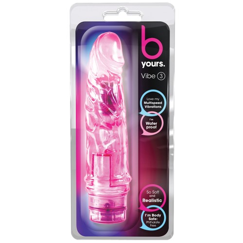 Blush B Yours Vibe #3 Realistic Pink Vibrator