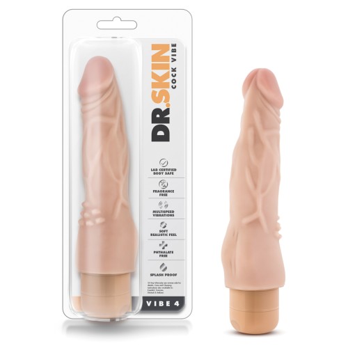 Blush Dr. Skin Vibe #4 Realistic 8-Inch Vibrator