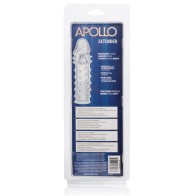 Extensor de Pene Apollo Transparente para Estimulación Mejorada