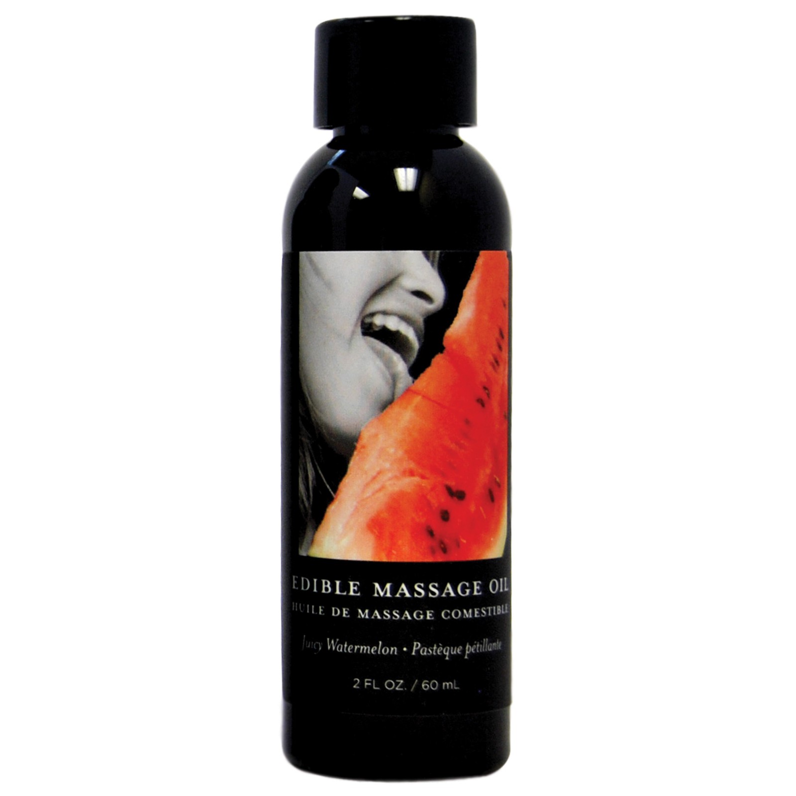 Earthly Body Edible Massage Oil 2 oz Watermelon