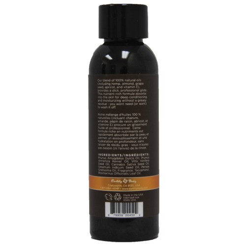 Aceite para Masaje y Cuerpo Earthly Body - 2 oz Dreamsicle