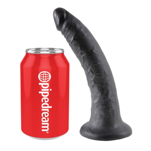 King Cock 7 Inch Cock Black