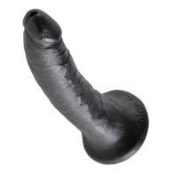 King Cock Pene de 7 Pulgadas Negro