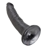 King Cock 7 Inch Cock Black