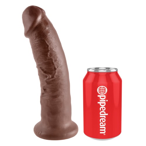 Pene King Cock de 9 Pulgadas Marrón