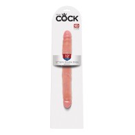 King Cock Doble Slim de 12 para Placer Realista