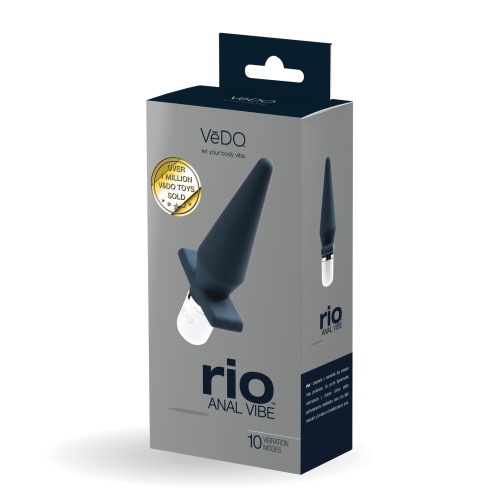 VeDO Rio Vibrador Anal - Herramienta de Placer Definitivo