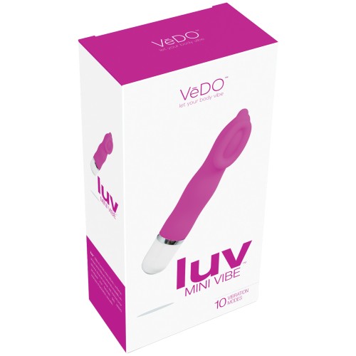 VeDO Luv Mini Vibe - Hot in Bed Pink