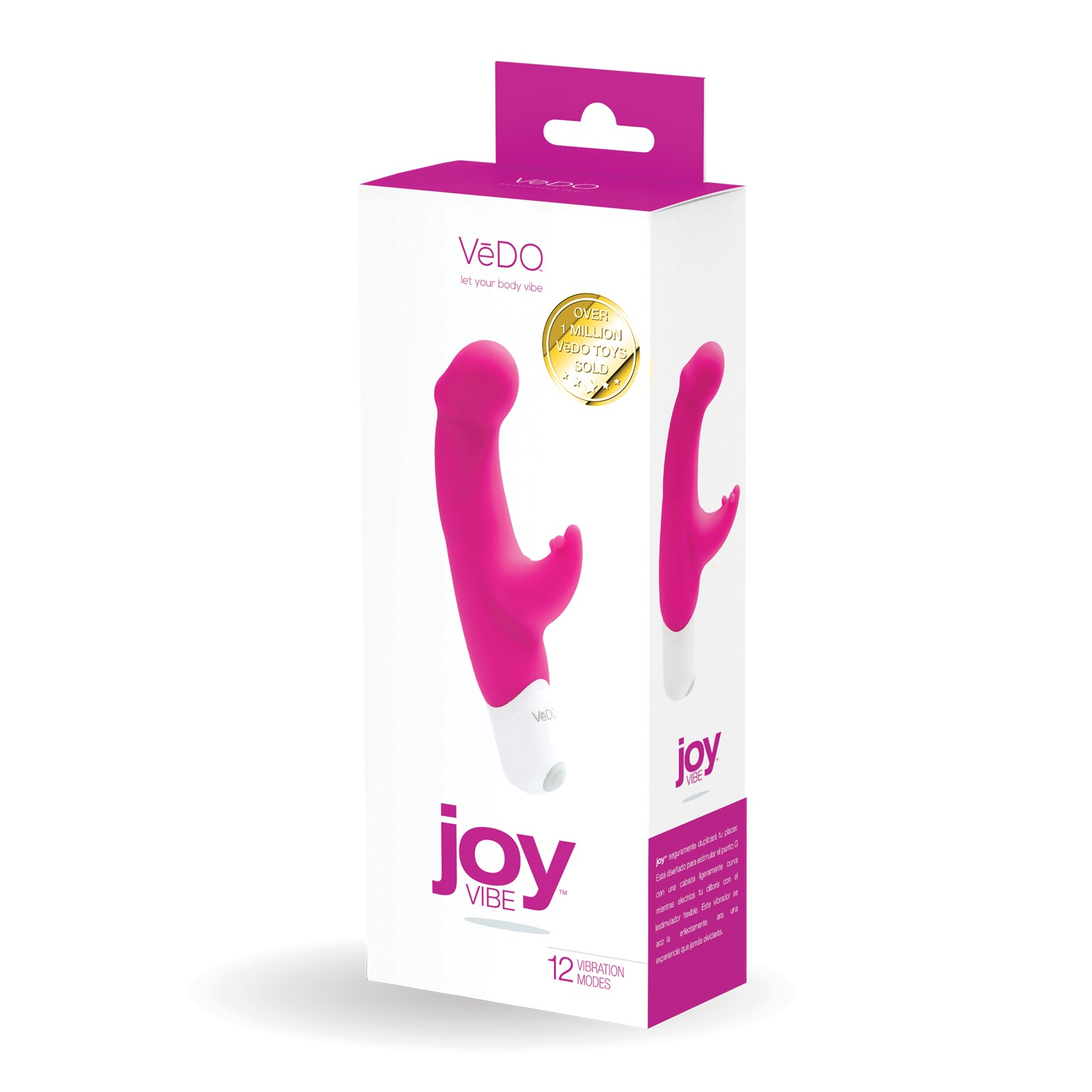 VeDO Joy Mini Vibe Caliente en la Cama Rosa