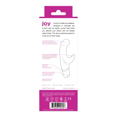 VeDO Joy Mini Vibe Caliente en la Cama Rosa