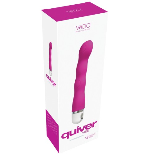 VeDO Quiver Mini Vibe Hot in Bed Pink