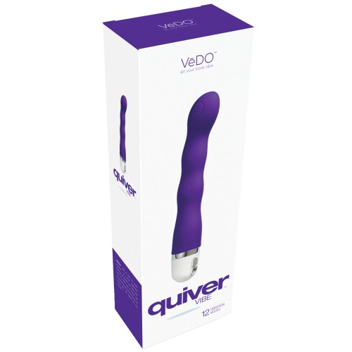 Vibrador Mini VeDO Quiver Indigo para Estimulación Intensa