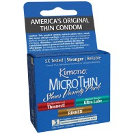 Kimono MicroThin Variety Pack - Ultimate Comfort