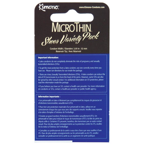 Kimono MicroThin Variety Pack - Ultimate Comfort