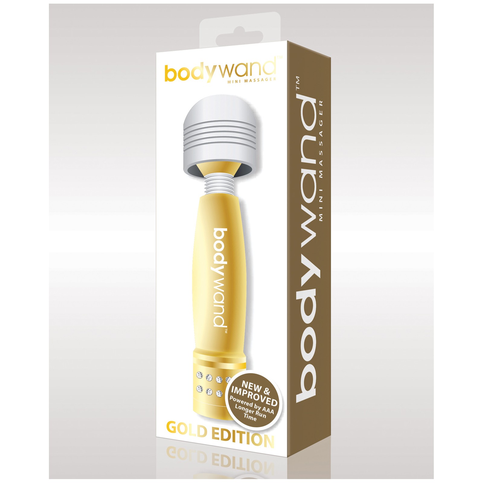 Mini Masajeador Bodywand Dorado