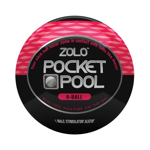 ZOLO Pocket Pool 8 Ball Portable Male Stimulation