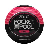 ZOLO Pocket Pool 8 Ball Portable Male Stimulation