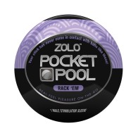 ZOLO Pocket Pool Rack Em - Estimulador Masculino Portátil