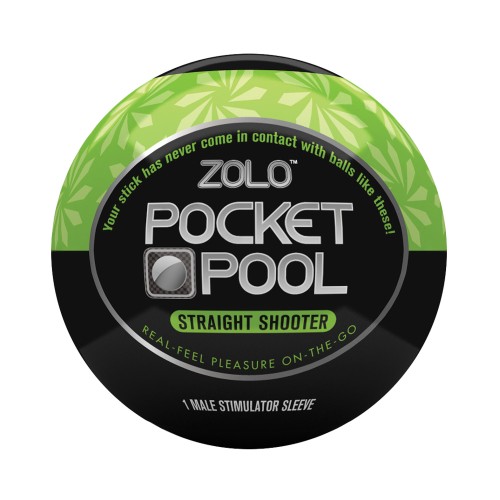 ZOLO Pocket Pool Straight Shooter - Male Stimulator