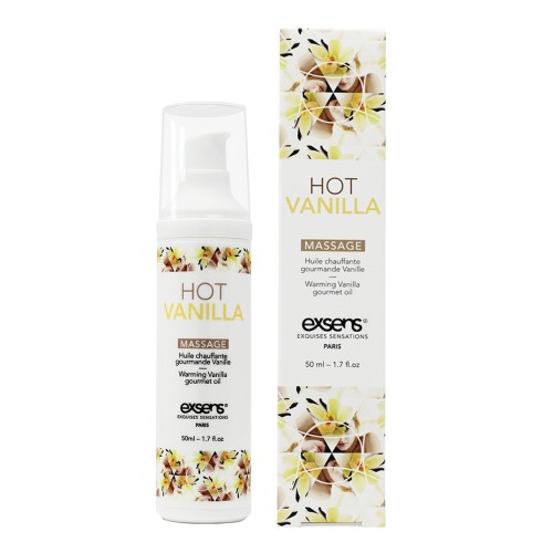 EXSENS of Paris Warming Massage Oil Hot Vanilla