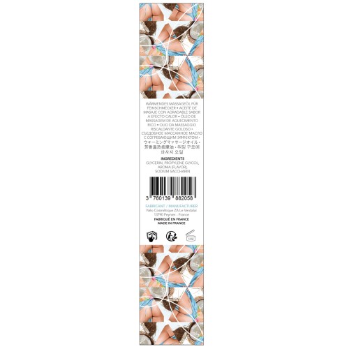 EXSENS of Paris Warming Massage Oil - Coconut