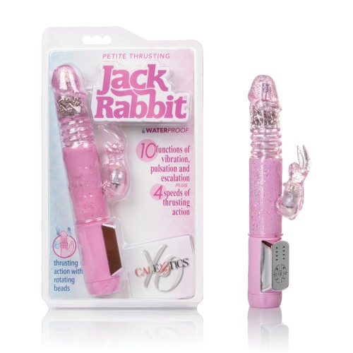 Vibrador Jack Rabbit Petite con Movimiento de Empuje para Placer Intenso