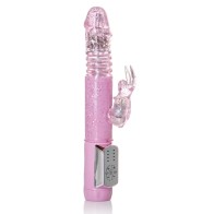 Vibrador Jack Rabbit Petite con Movimiento de Empuje para Placer Intenso