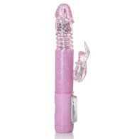 Vibrador Jack Rabbit Petite con Movimiento de Empuje para Placer Intenso