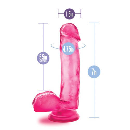 Blush B Yours Sweet n Hard 1 with Suction Cup Pink