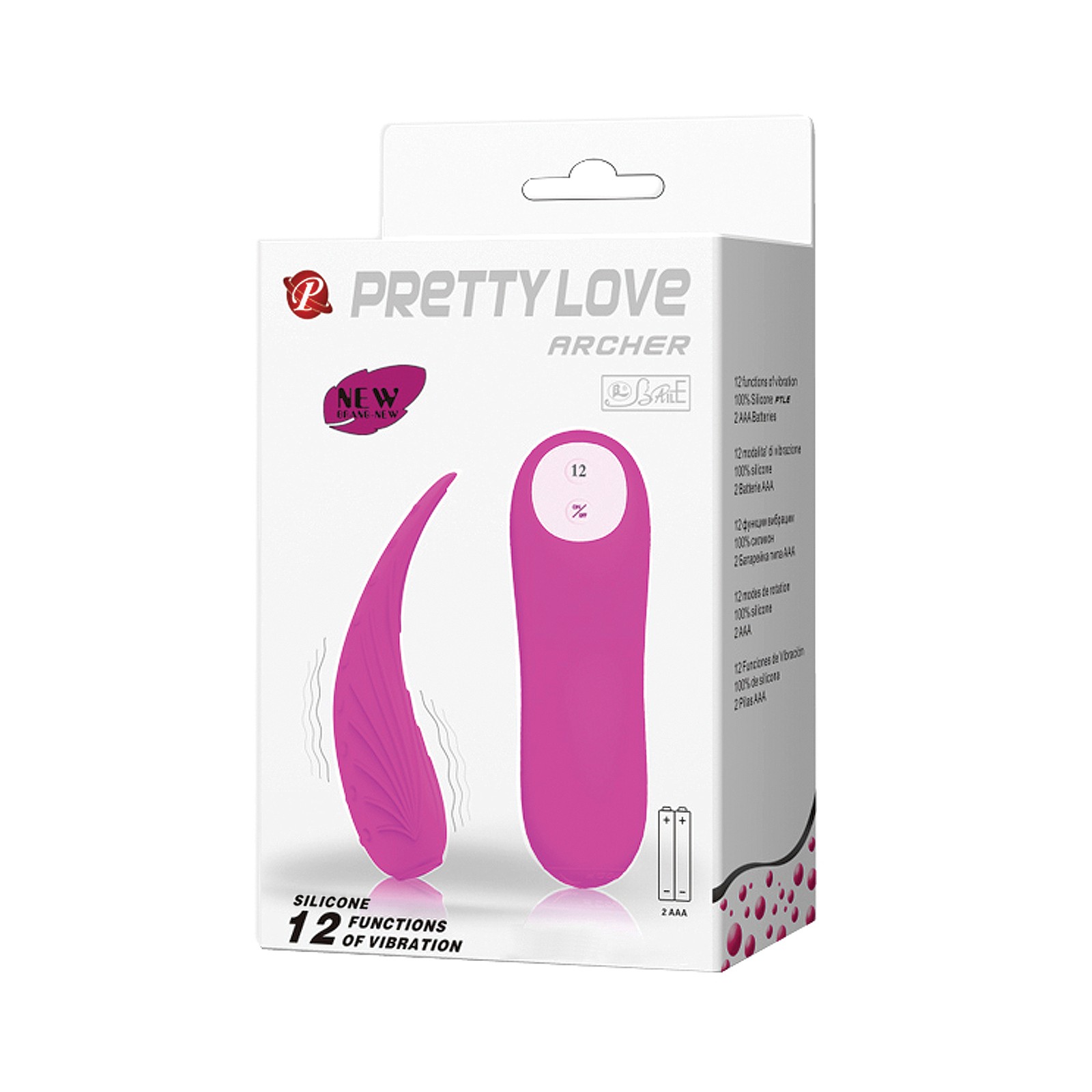 Pretty Love Fuchsia Vibrator for Ultimate Sensation