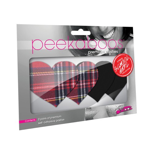 Peekaboos Corazones Escolar T/U