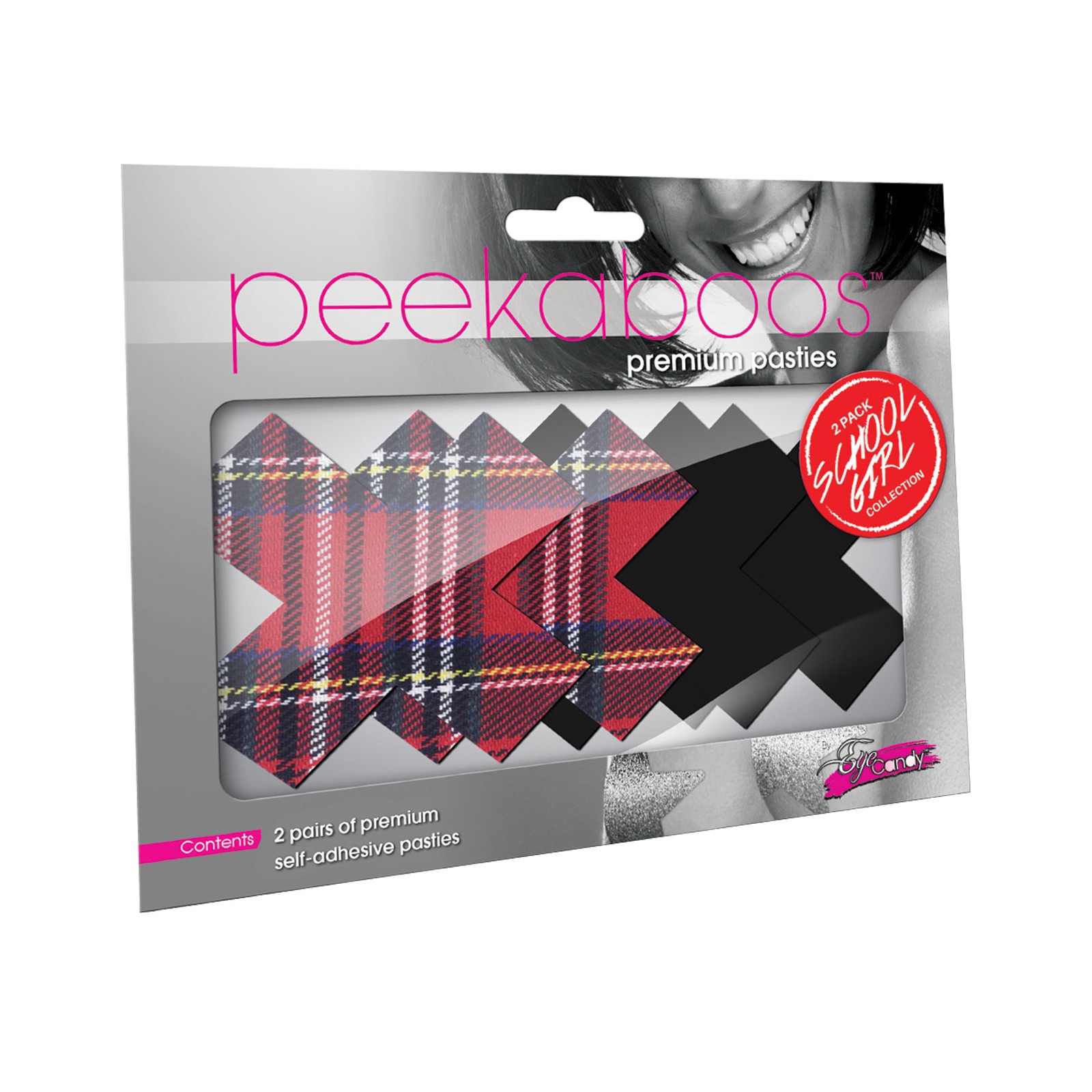 Peekaboos Escolar X - Accesorio de Moda Coqueta