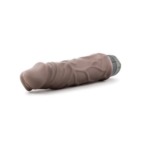 Dildo Vibrante Blush X5 Plus Hard On de 9 Pulgadas Marrón