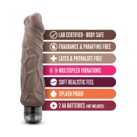 Blush X5 Plus Hard On 9-Inch Vibrating Dildo Brown