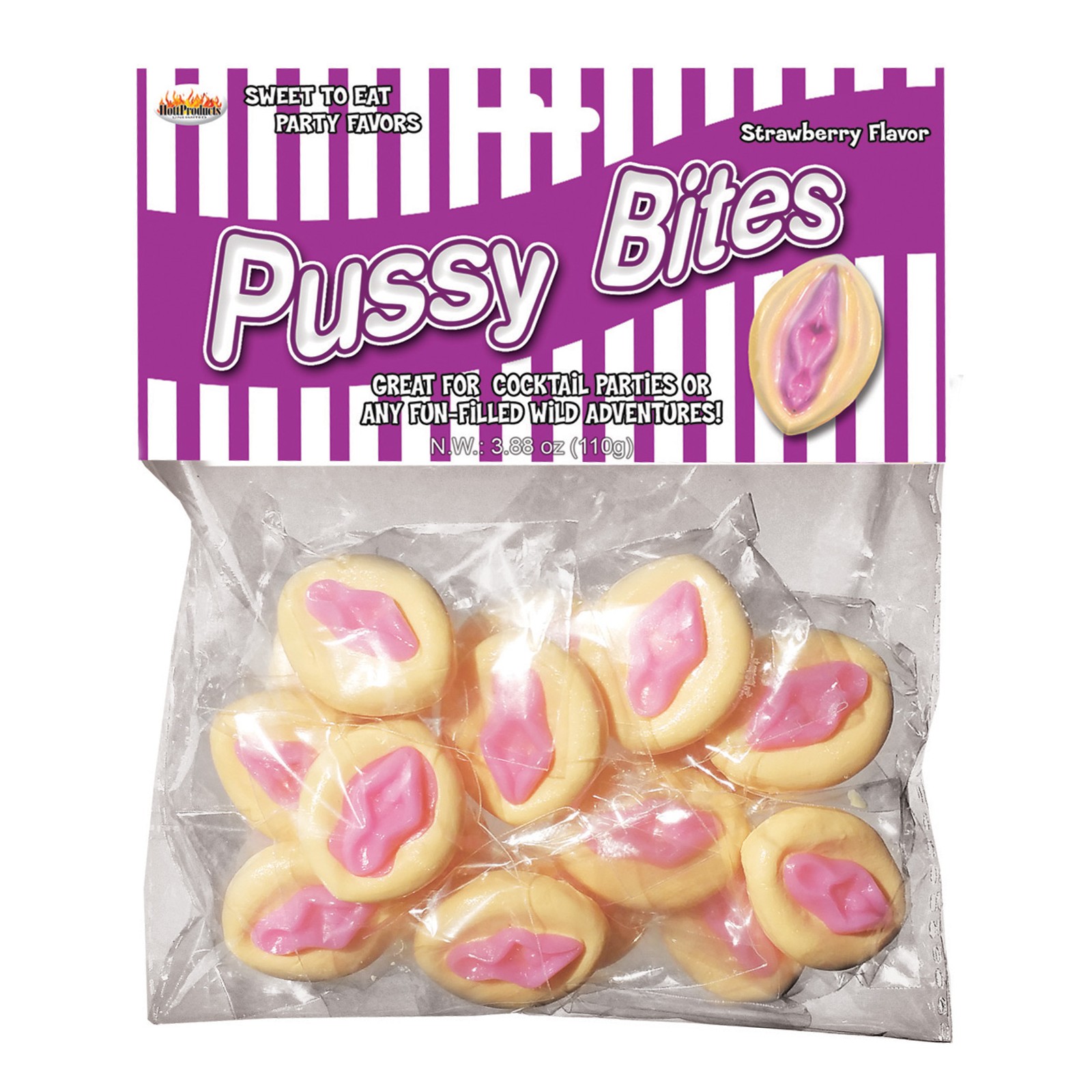 Pussy Bites Strawberry Flavor