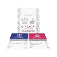 Mr. and Mrs. Trivia Card Game