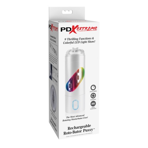 PDX Extreme Rechargeable Roto-Bator Pussy Advanced