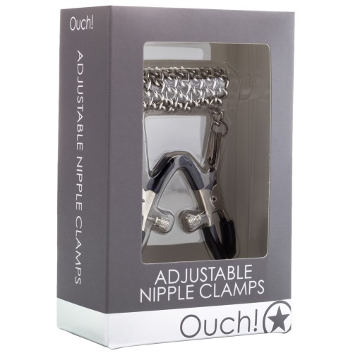 Shots Ouch Adjustable Nipple Clamps