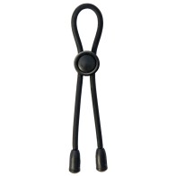 Mack Tuff Adjustable Silicone Cock Tie in Black